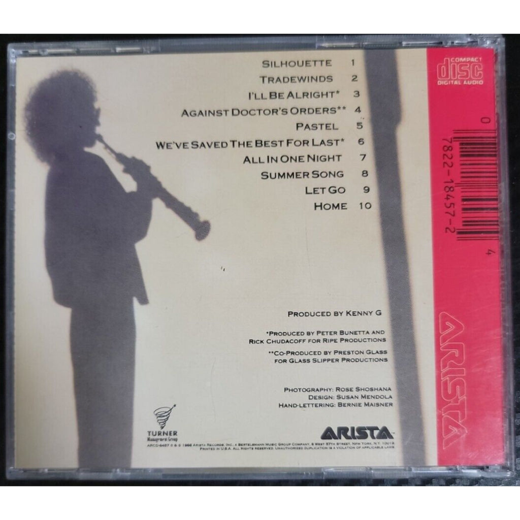Silhouette By Kenny G (CD)
