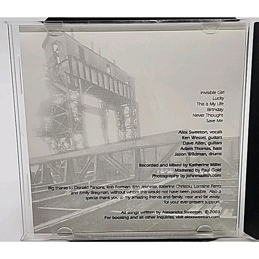 Alex Sweeton - Invisibile Girl - 2003 (CD)