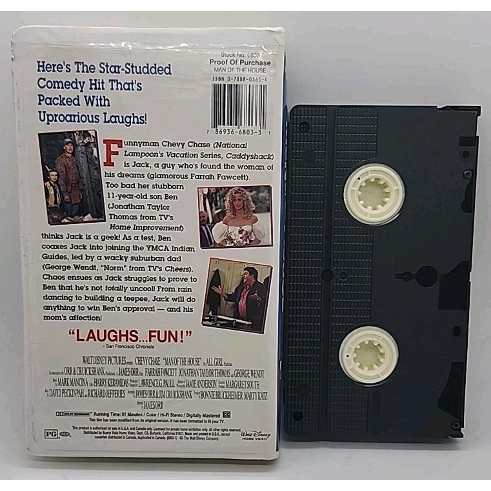 Man of the House (VHS, 1996, Clam Shell)
