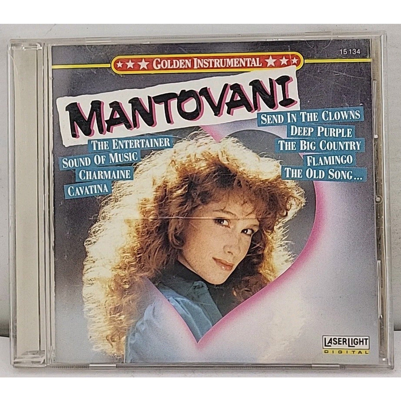 Golden Instrumental by Mantovani (CD, 1990)