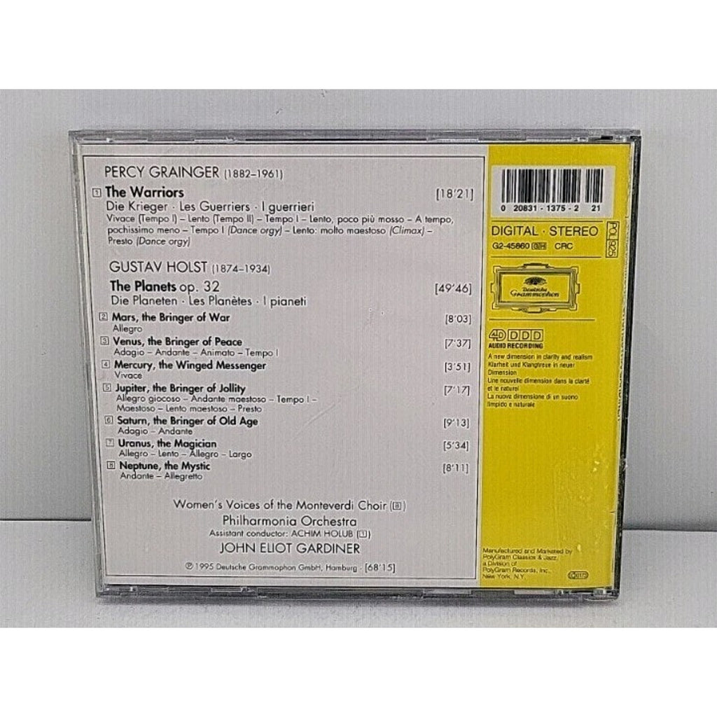 Gustav Holst The Planets Percy Grainger The Warriors Philharmonic Orchestra CD