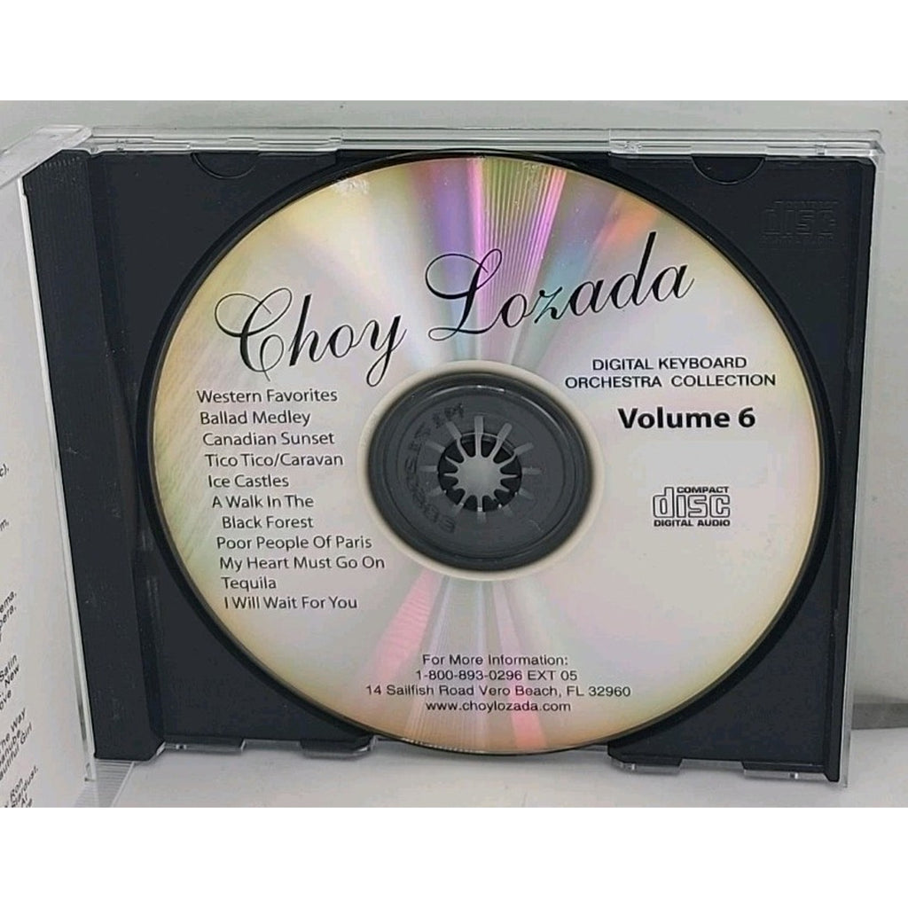 Choy Lozada: Digital Keyboard Orchestra Collection Volume 6 CD
