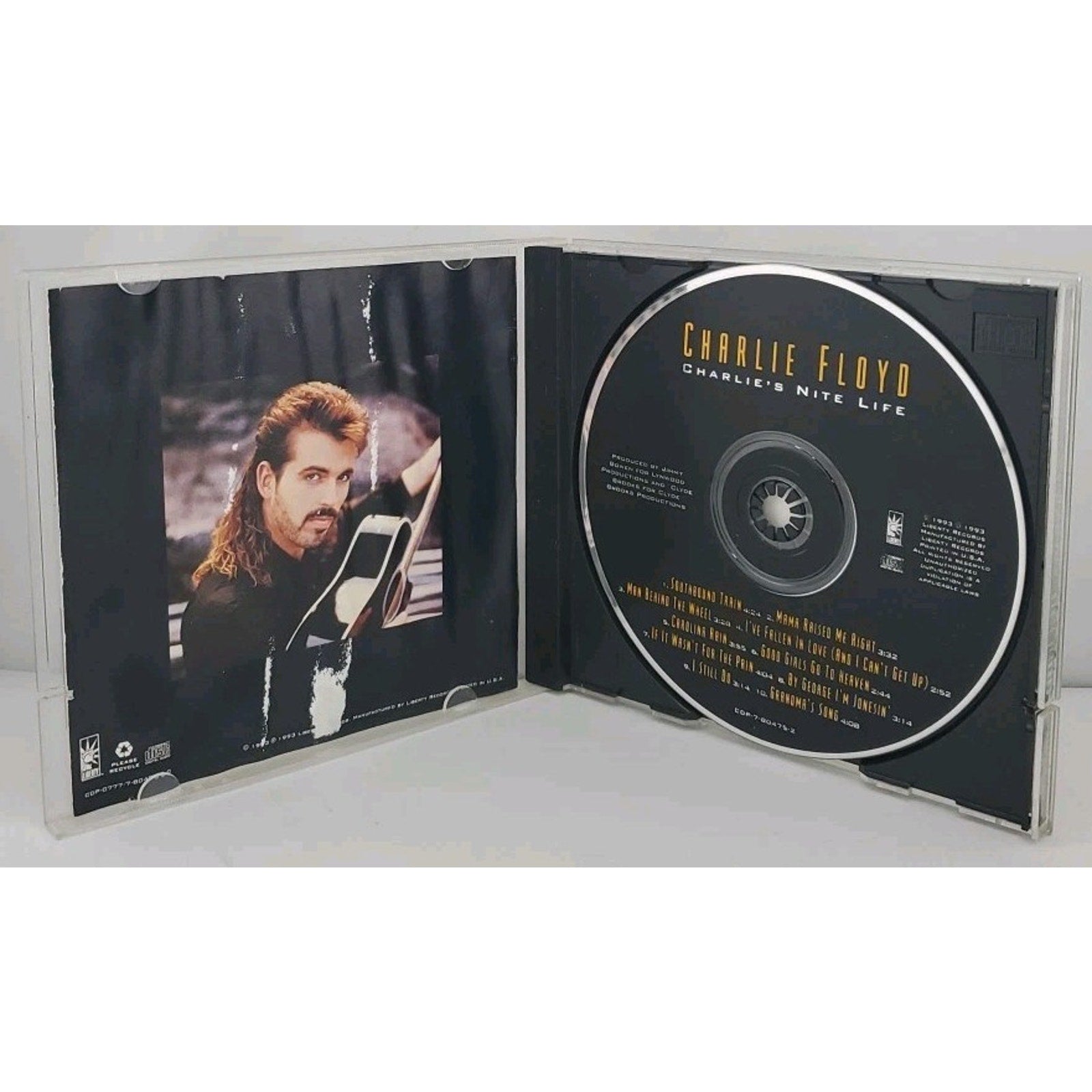 Charlie Floyd - Charlie's Nite Life CD 1992 Country Liberty Records