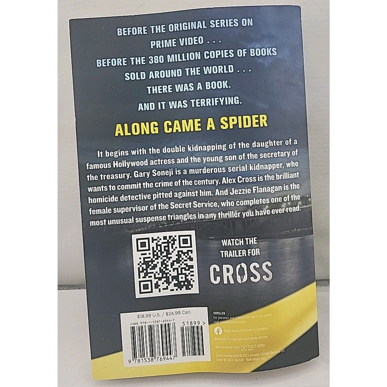 Along Came a Spider by James Patterson (2024, Trade Paperback)