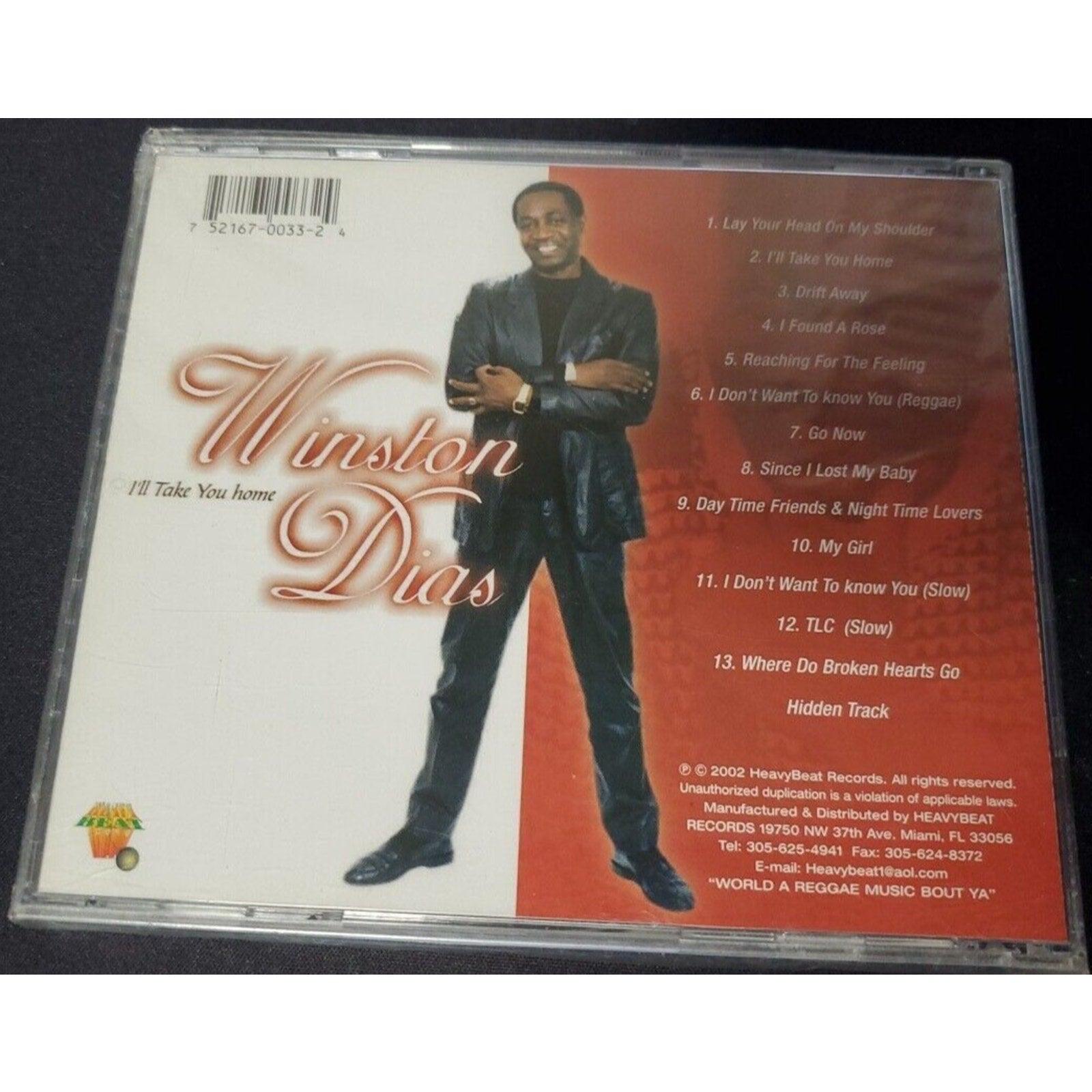 I'll Take You Home by Winston Dias (CD, 2002)