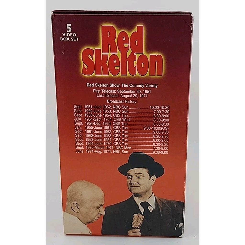 Red Skelton 5-Pack (VHS, 2000, 5-Tape Set)