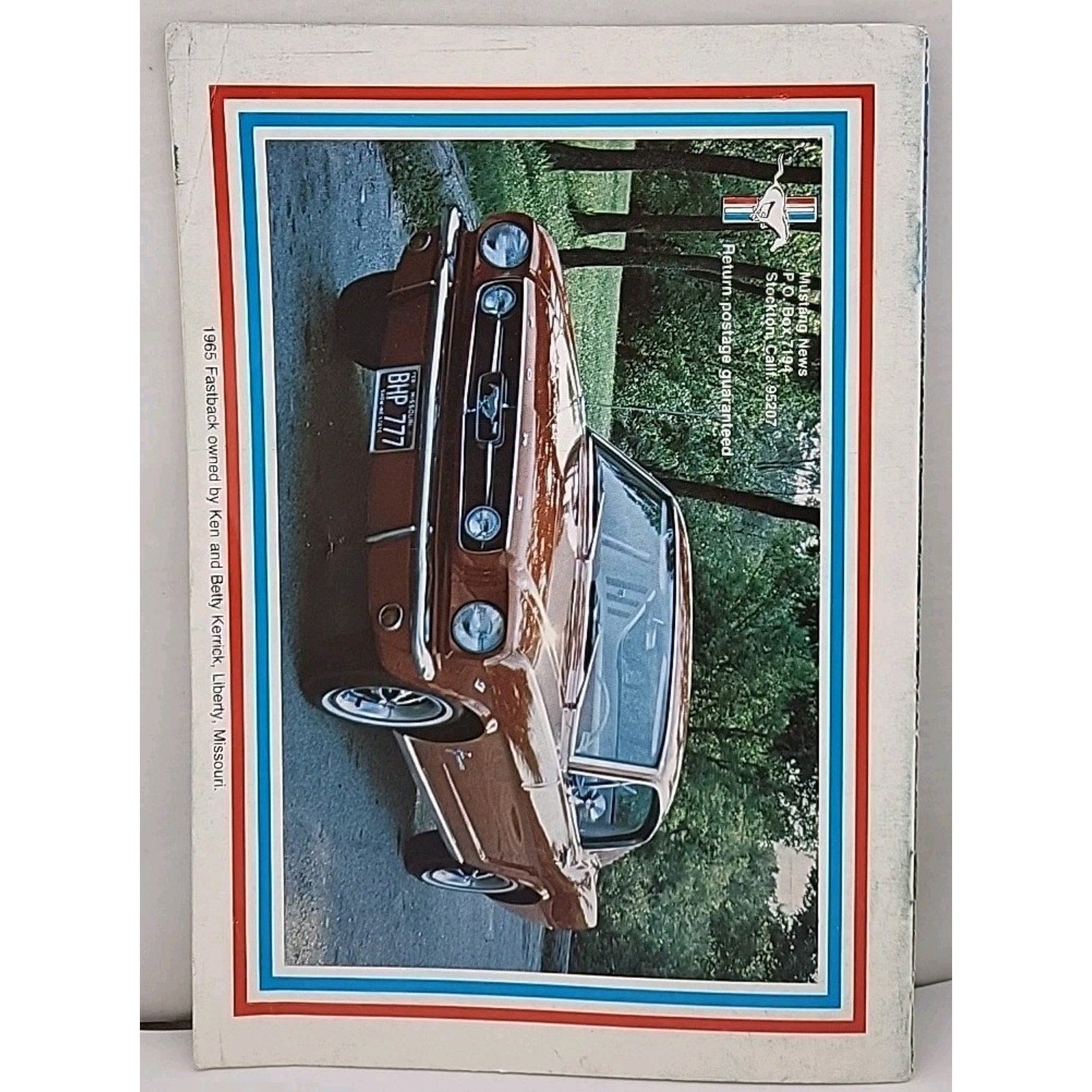 Mustang News Magazine - December 1979 - Vol. 3 No. 3