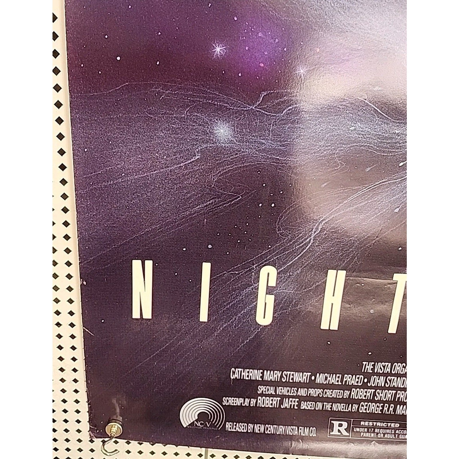 Nightflyers Movie Poster Original 27x40 Rolled One Sheet 1987 Horror Film