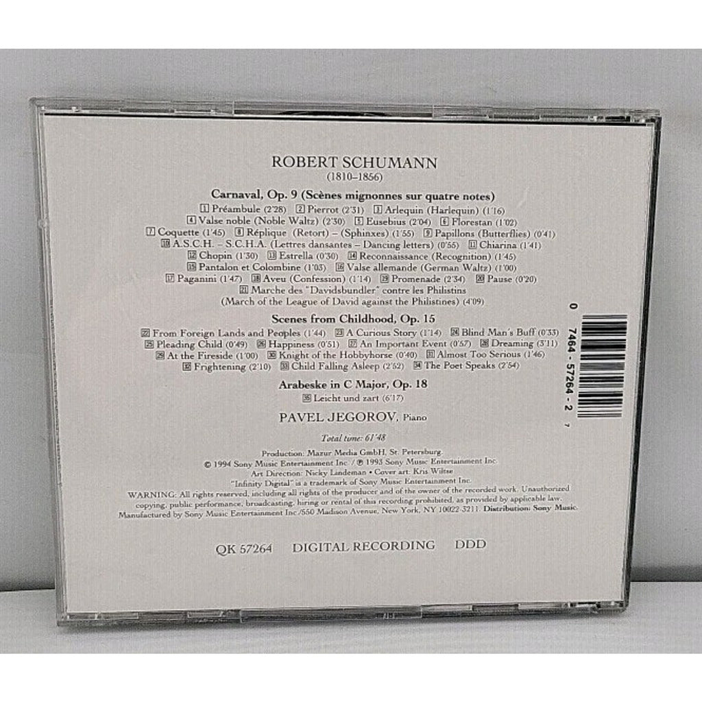 Scenes from Childhood by Schumann (CD, 1994)