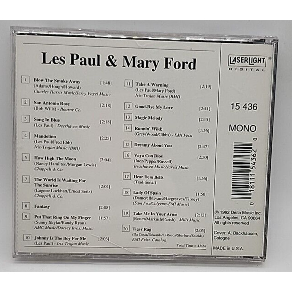 The World Is Waiting For the Sunrise by Les Paul/Les Paul & Mary Ford (CD)