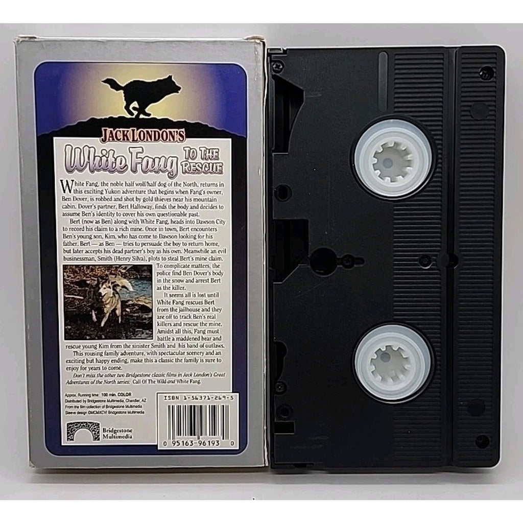 Jack London’s White Fang To The Rescue (VHS, 1996)