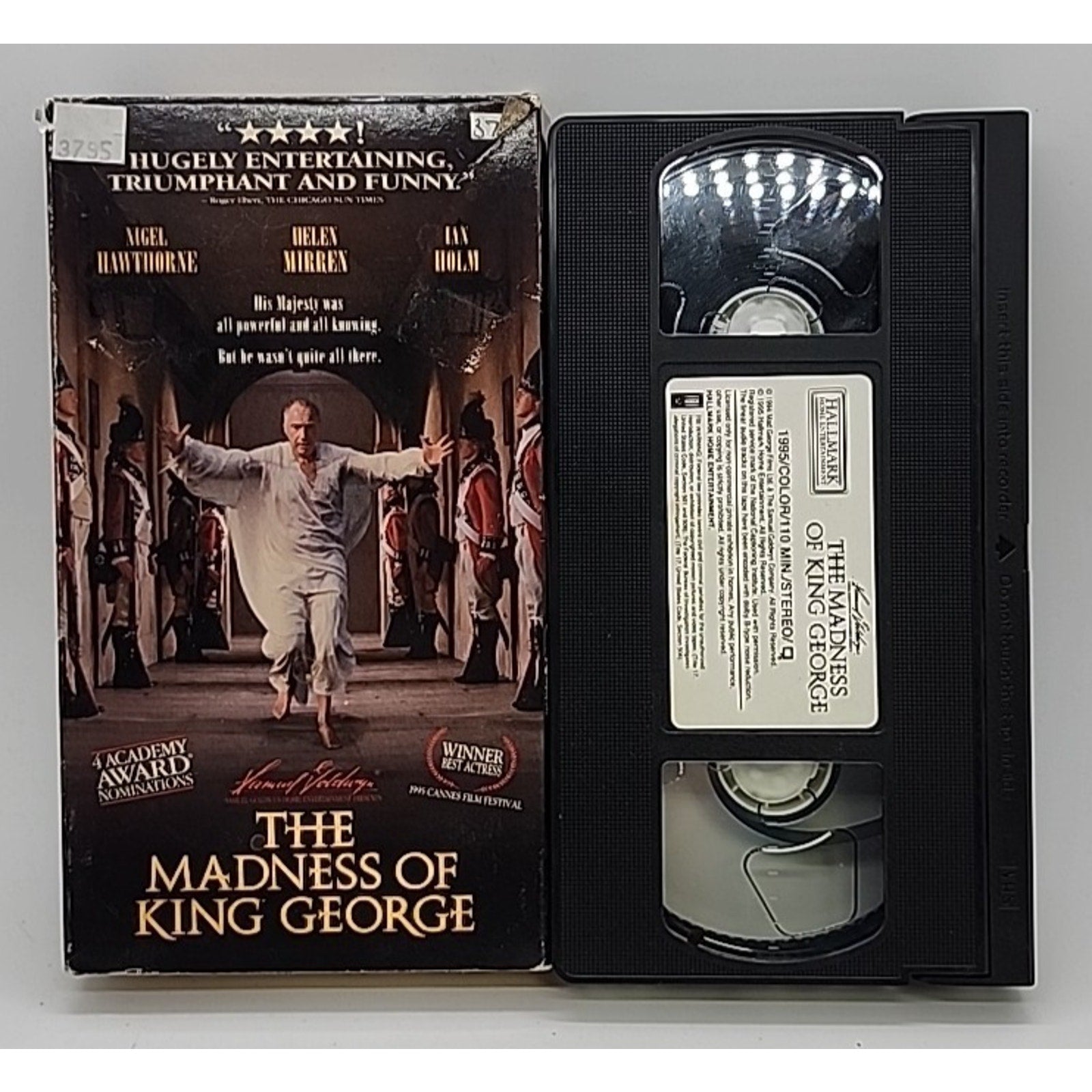The Madness of King George (VHS, 1995)