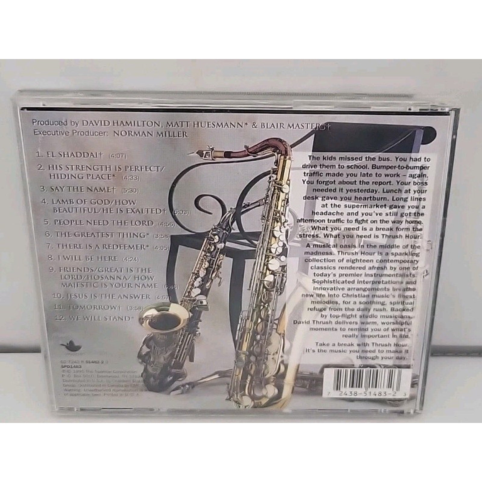 Thrush Hour by David Thrush (CD, Dec-1998, Sparrow Records)