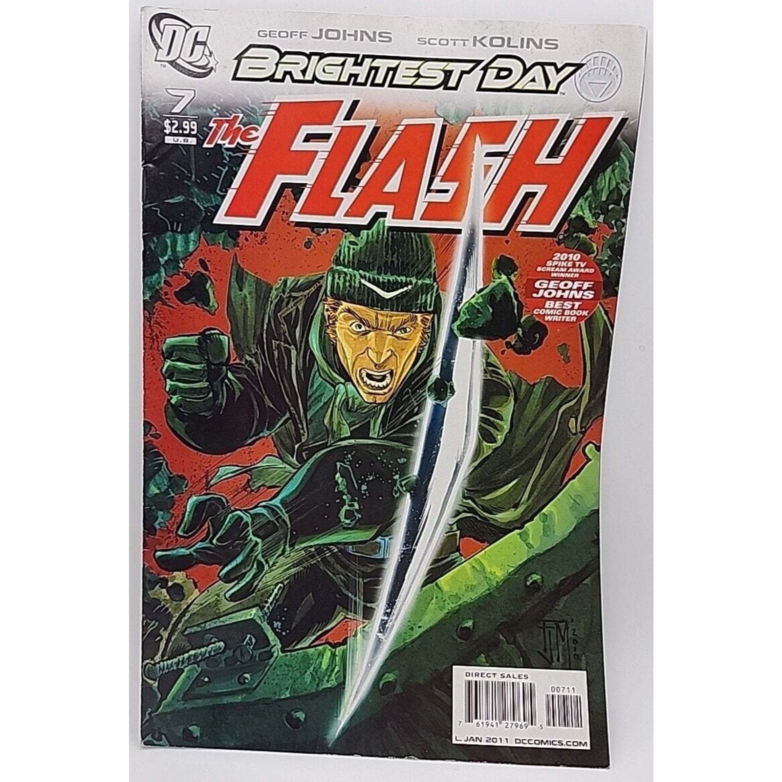 The Flash #7 DC Comics 2011 Brightest Day
