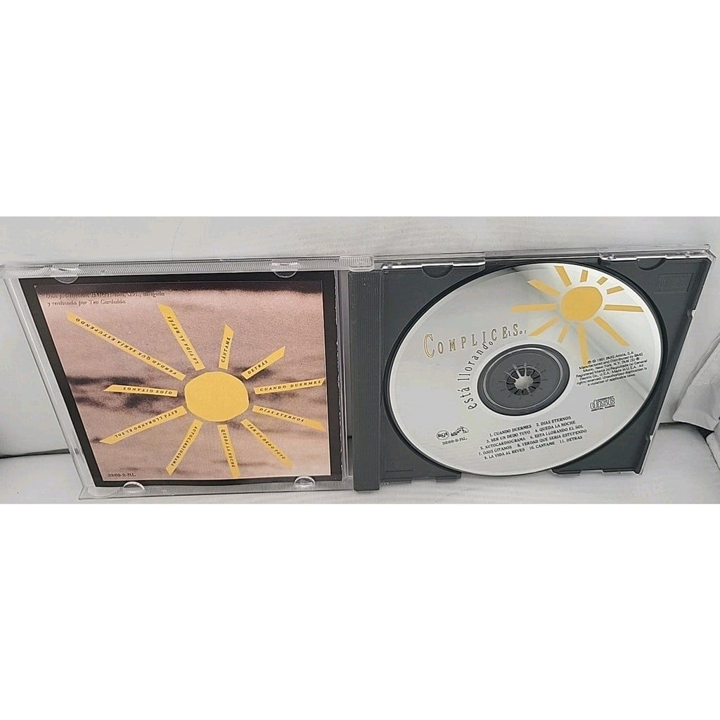 Complices - Esta Llorando El Sol (CD, 1991 BMG) Spanish Pop-Rock Group