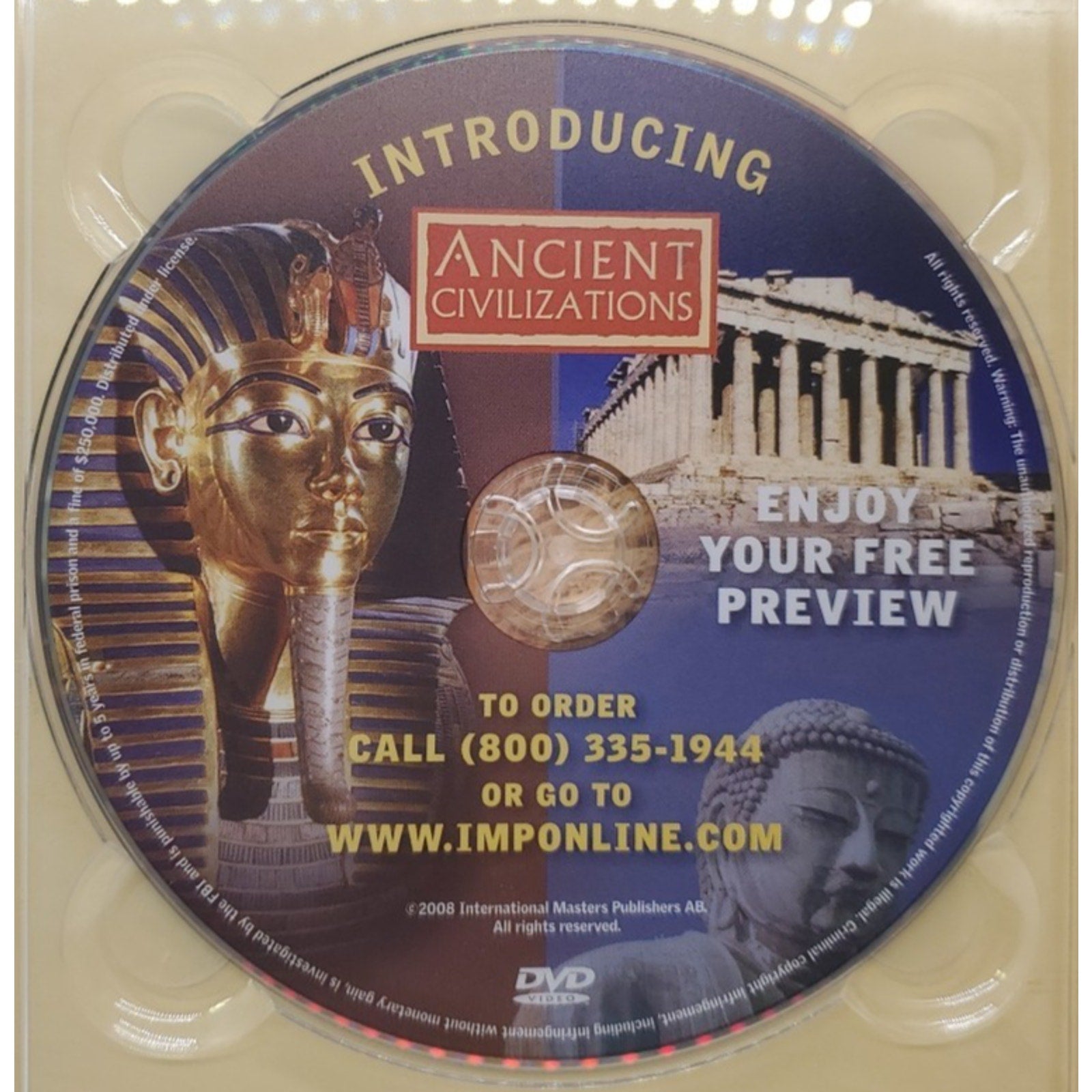 King Tut Secrets Revealed DVD Ancient Egypt Civilizations Documentary