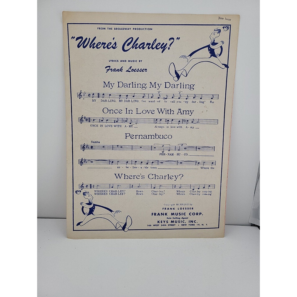 Stranger in Paradise from Broadway Musical Kismet 1953 Sheet Music