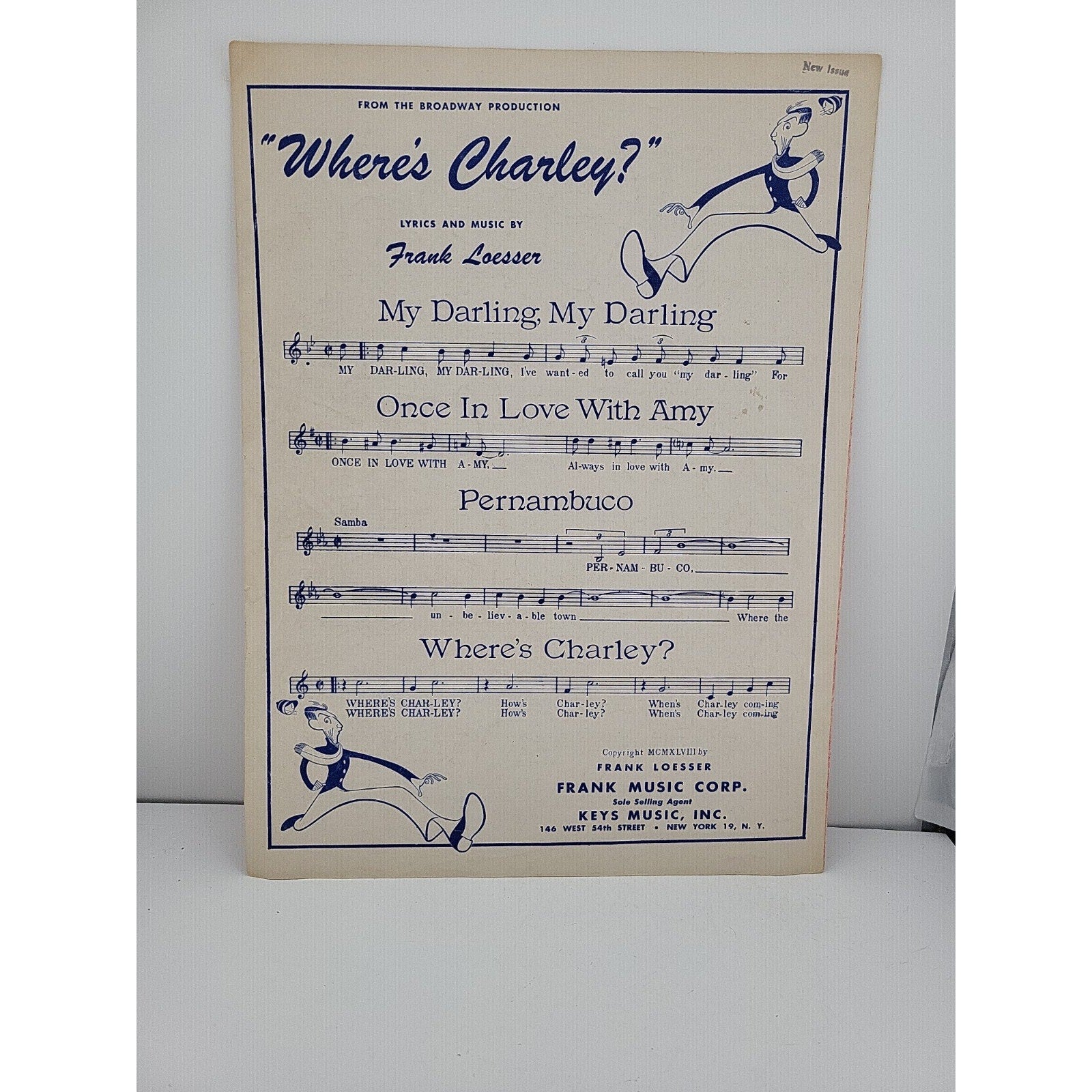 Stranger in Paradise from Broadway Musical Kismet 1953 Sheet Music
