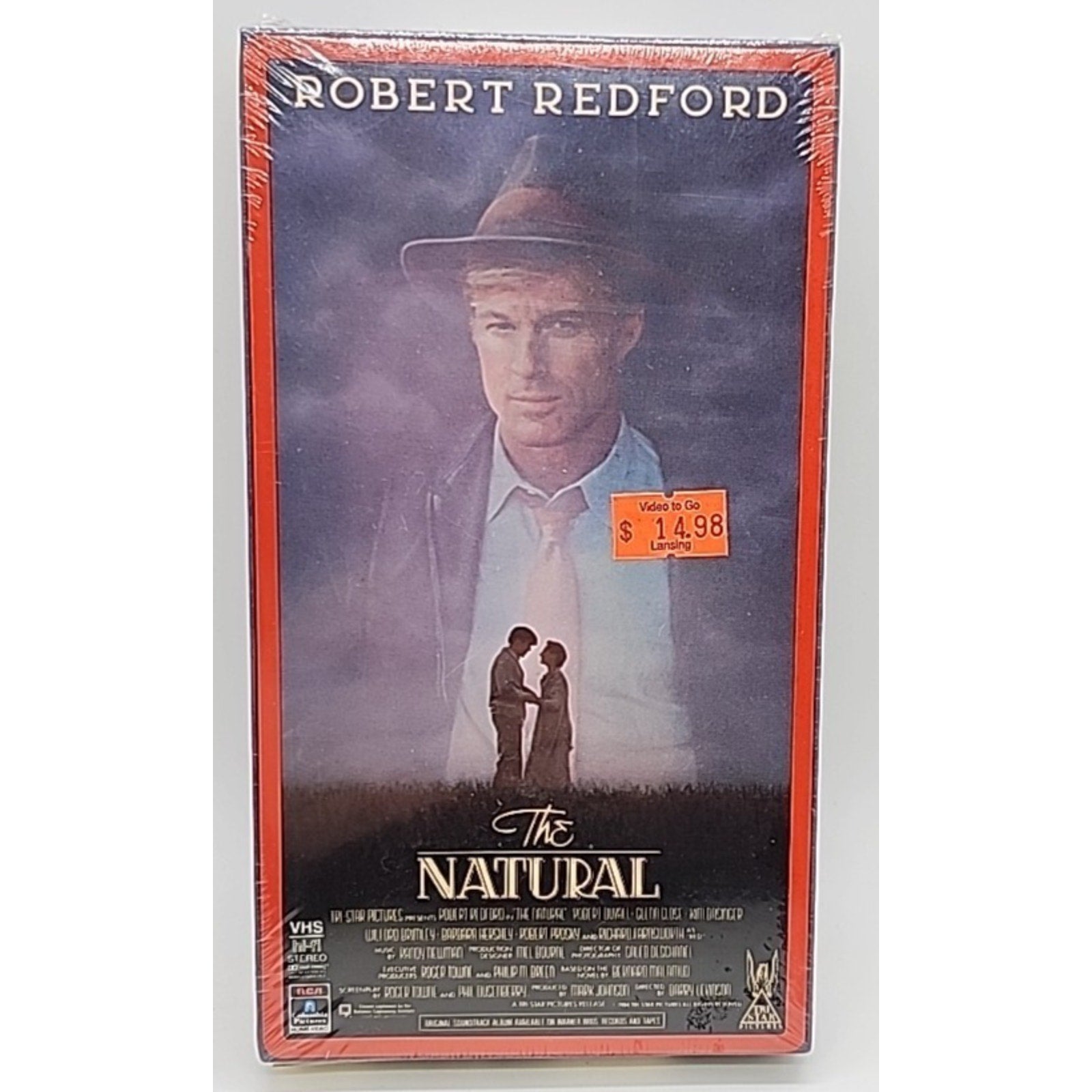 The Natural (VHS, 1997, Closed Captioned) *Brand New*