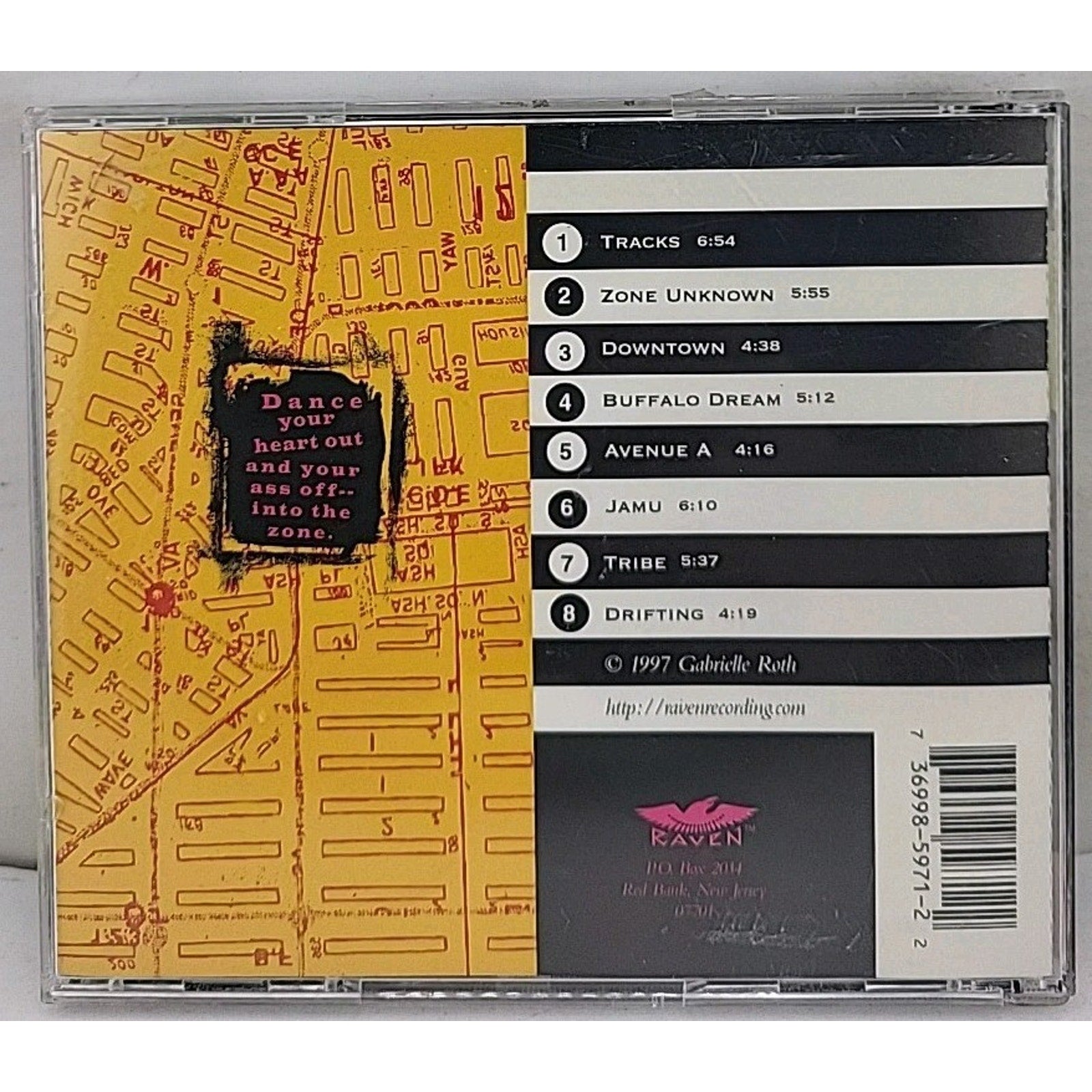Zone Unknown by Roth, Gabrielle & Mirrors (CD, 1997)