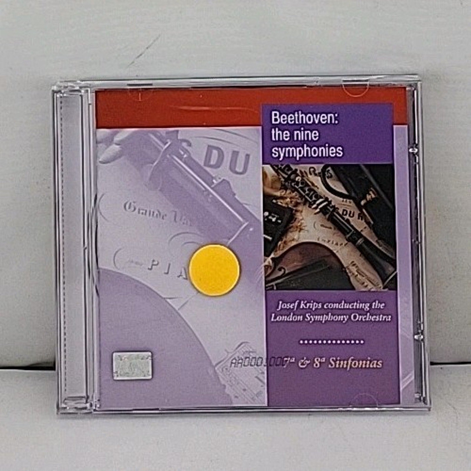 Beethoven: The Nine Symphonies 7 & 8 Sinfonias CD