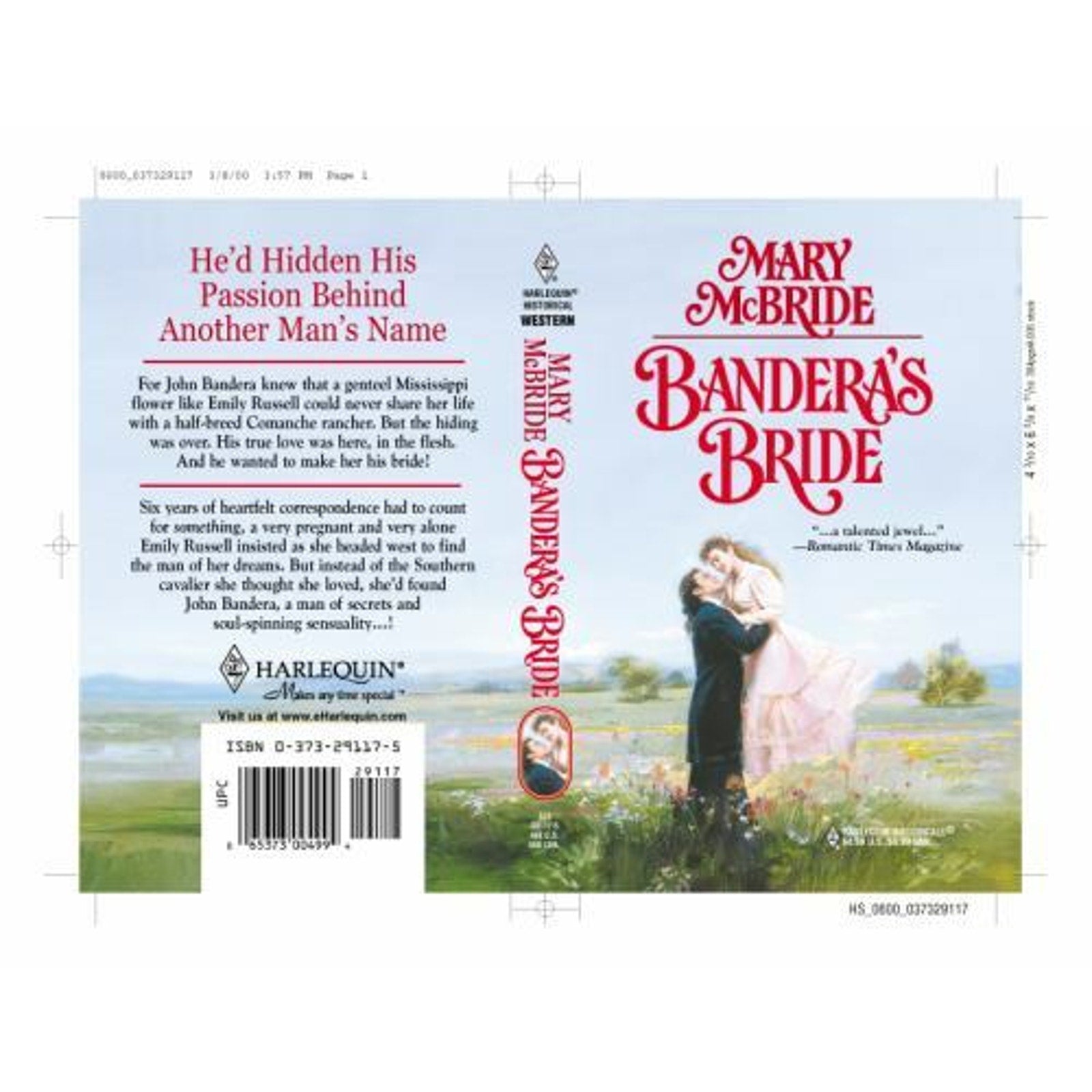 Bandera's Bride by Mary McBride (2000, Mass Market)