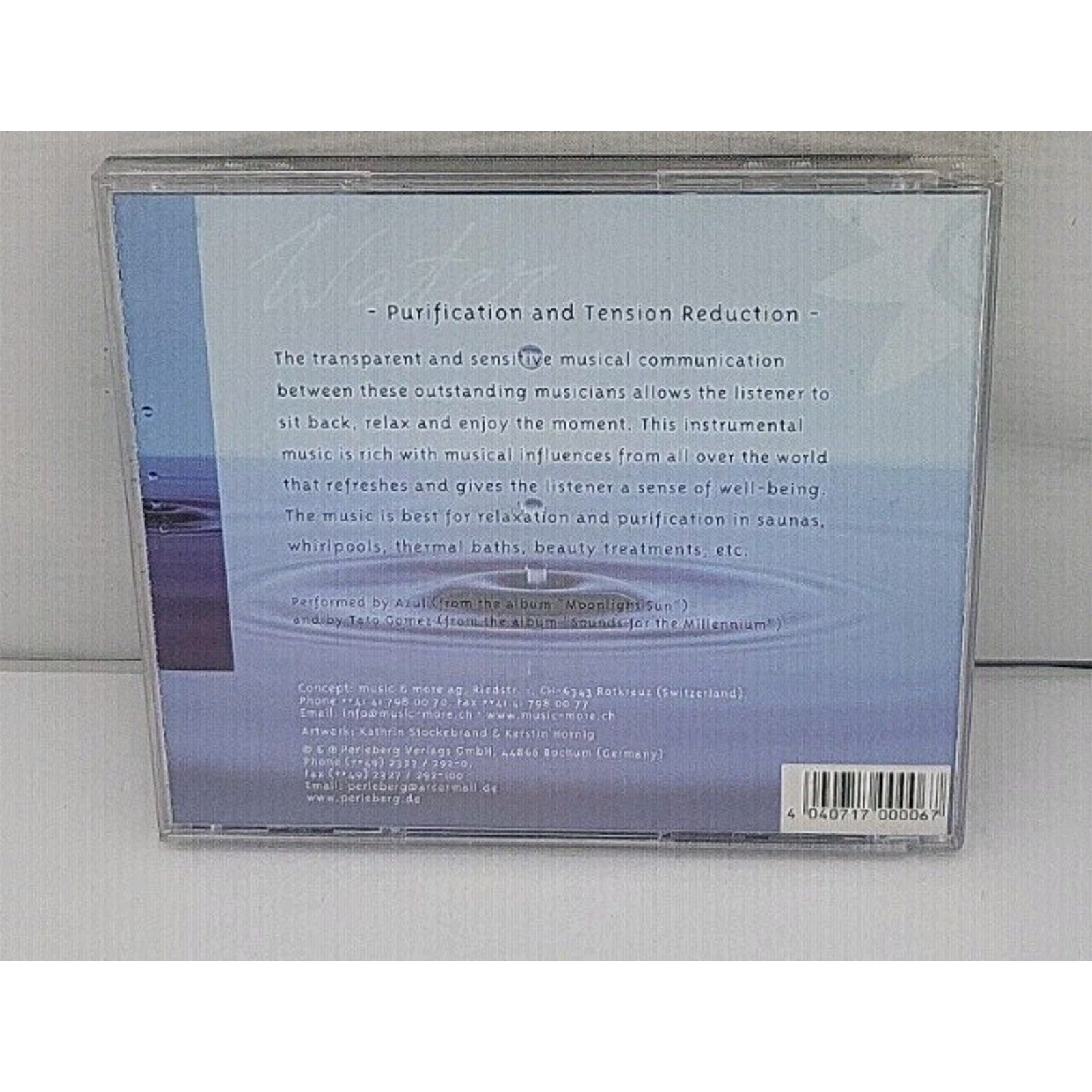 Wellness - Water CD