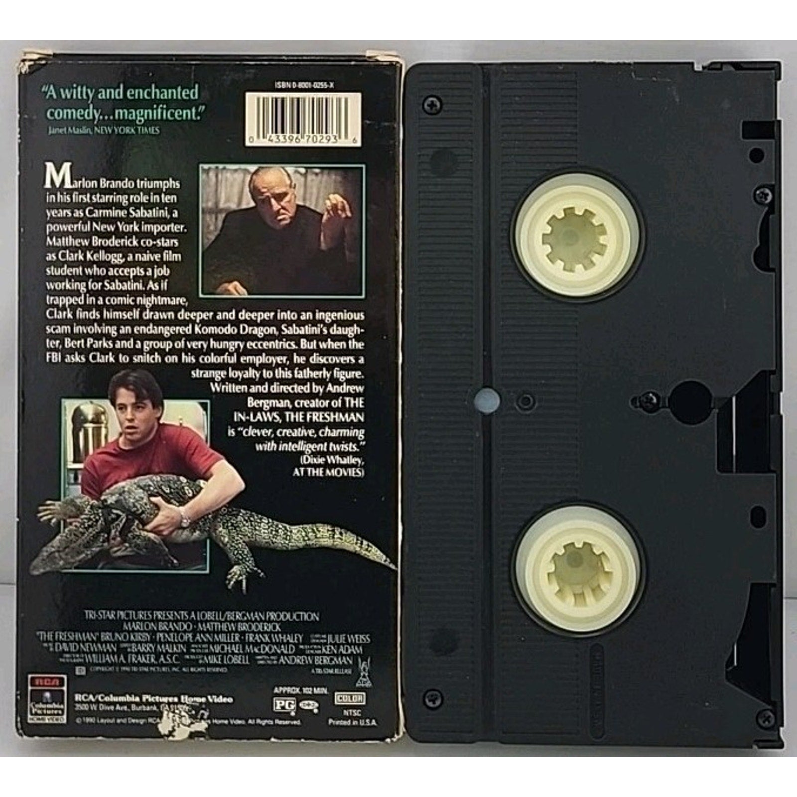 The Freshman (VHS, 1991, Closed Captioned)