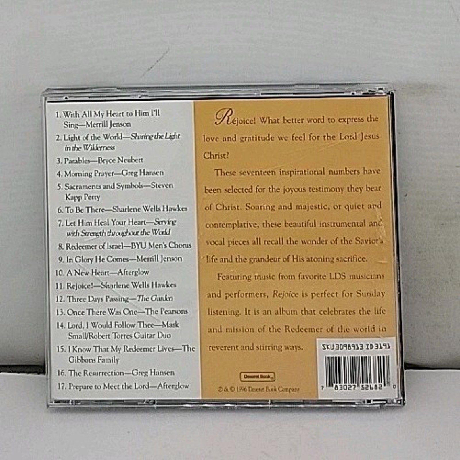 Rejoice: Music Celebrating Christ - Music CD - Rejoice: Music Celebrating Chris