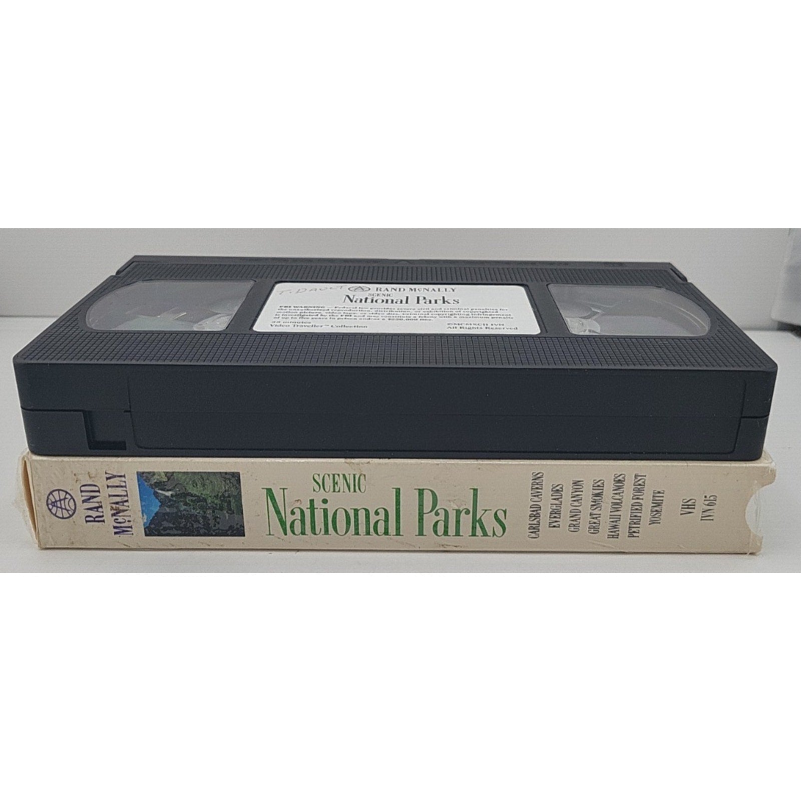 Rand McNally Video Traveller - Scenic National Parks (VHS, 1991)