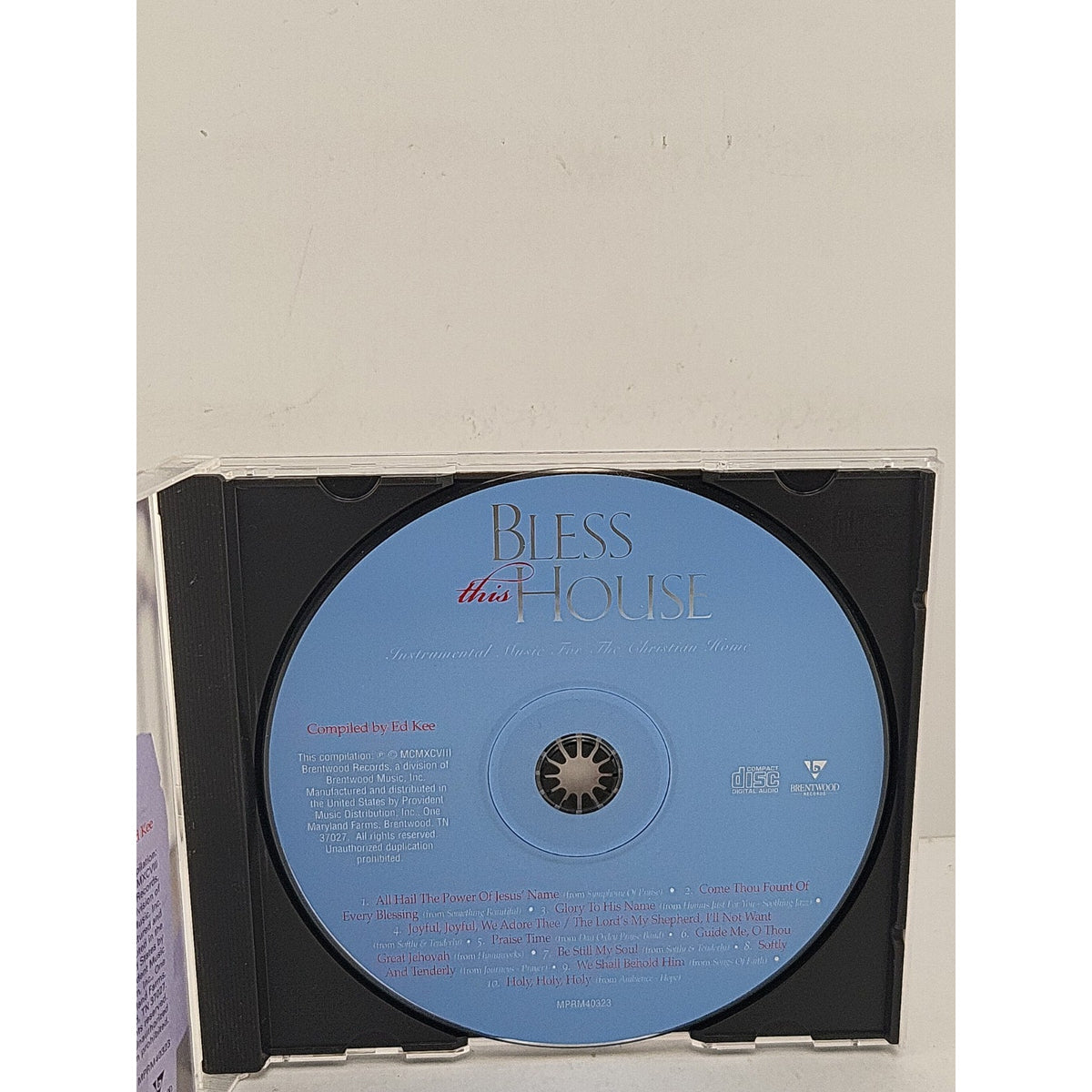 Bless This House Instrumental Music for the Christian Home CD