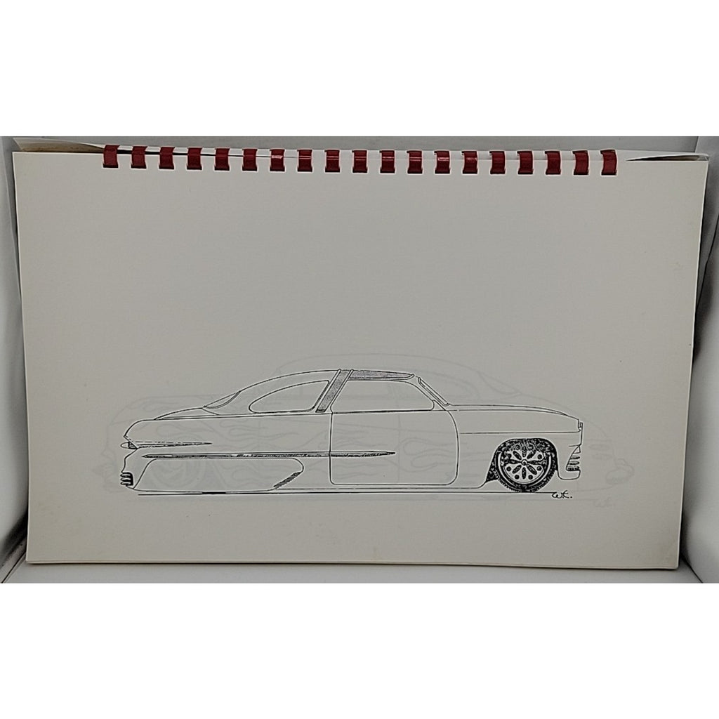 Leadsleds Volume 1 Shoebox Fords & Bathtub Mercs Coloring Book