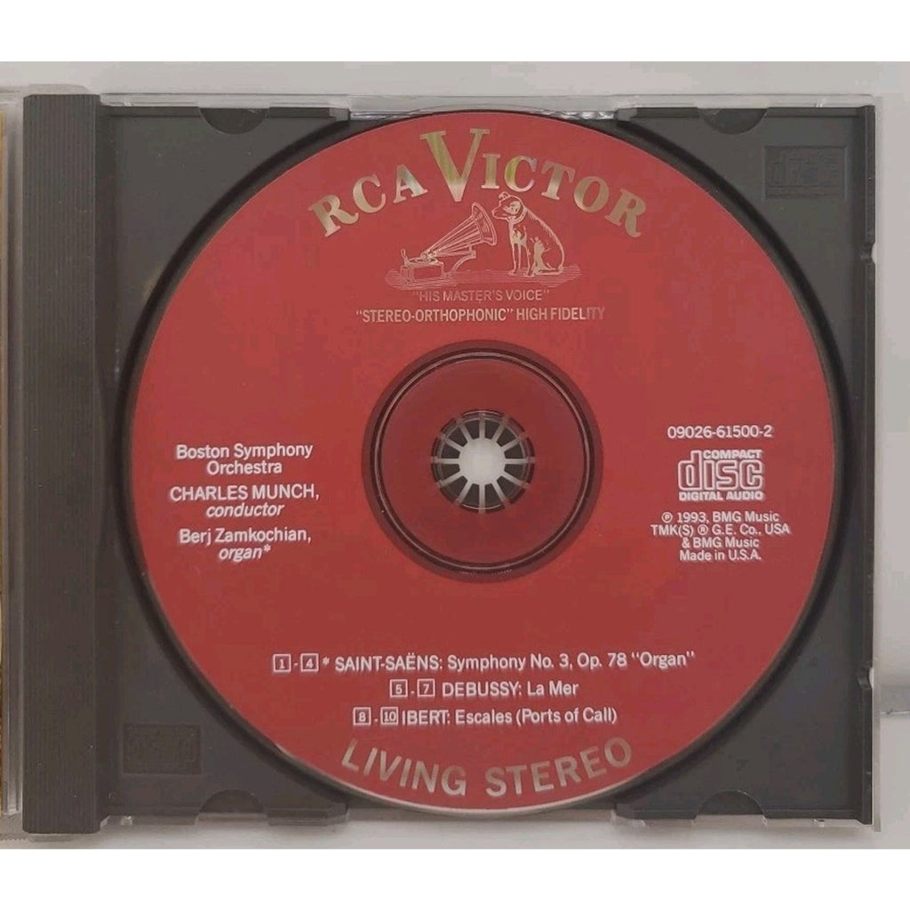 Symphony 3 " Organ " by Charles M Nch (CD, 1993)