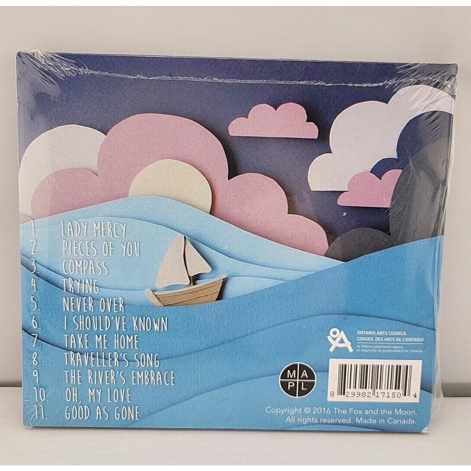 The Fox & The Moon Carry On CD *Brand New*