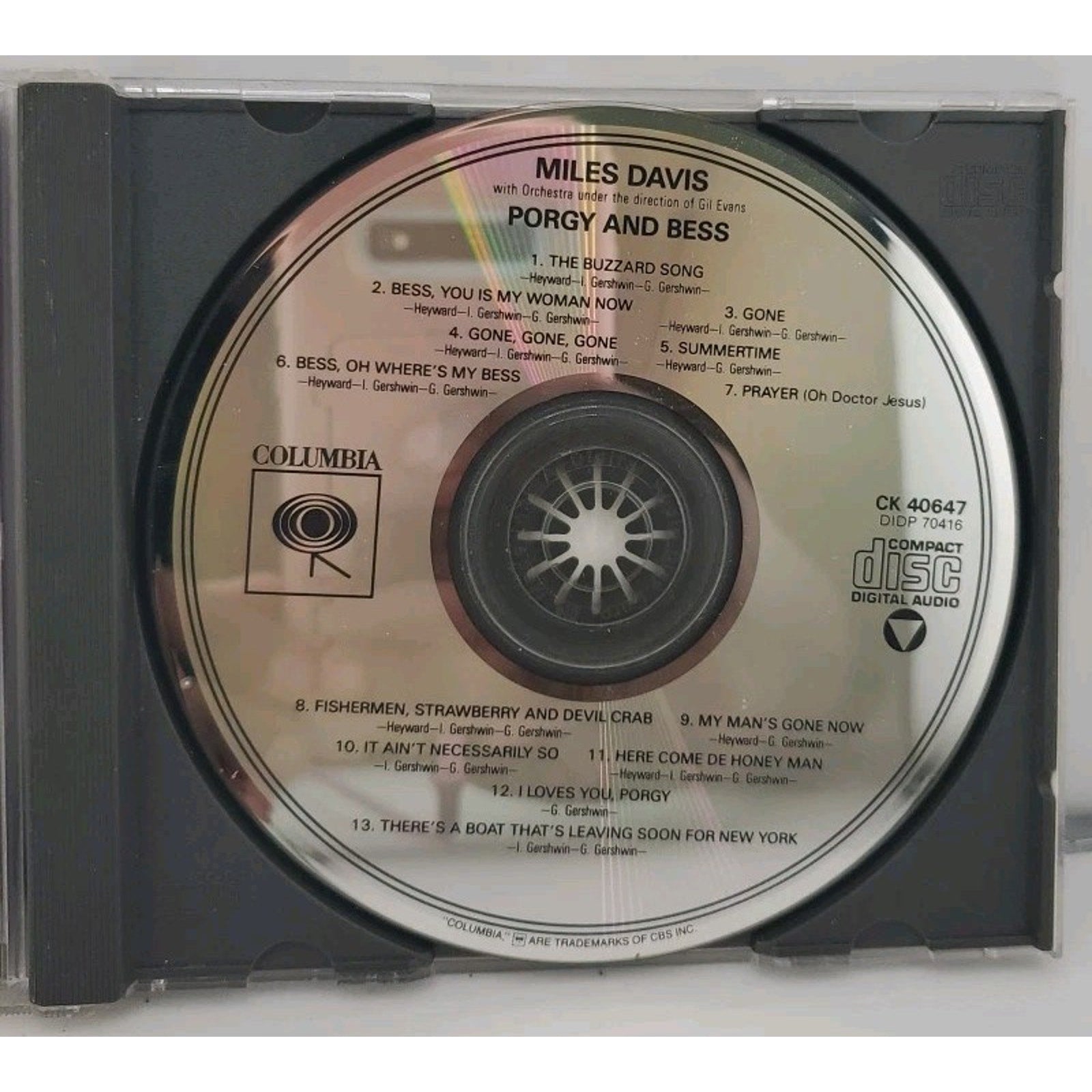Miles Davis - George Gershwin's Porgy and Bess (CD)