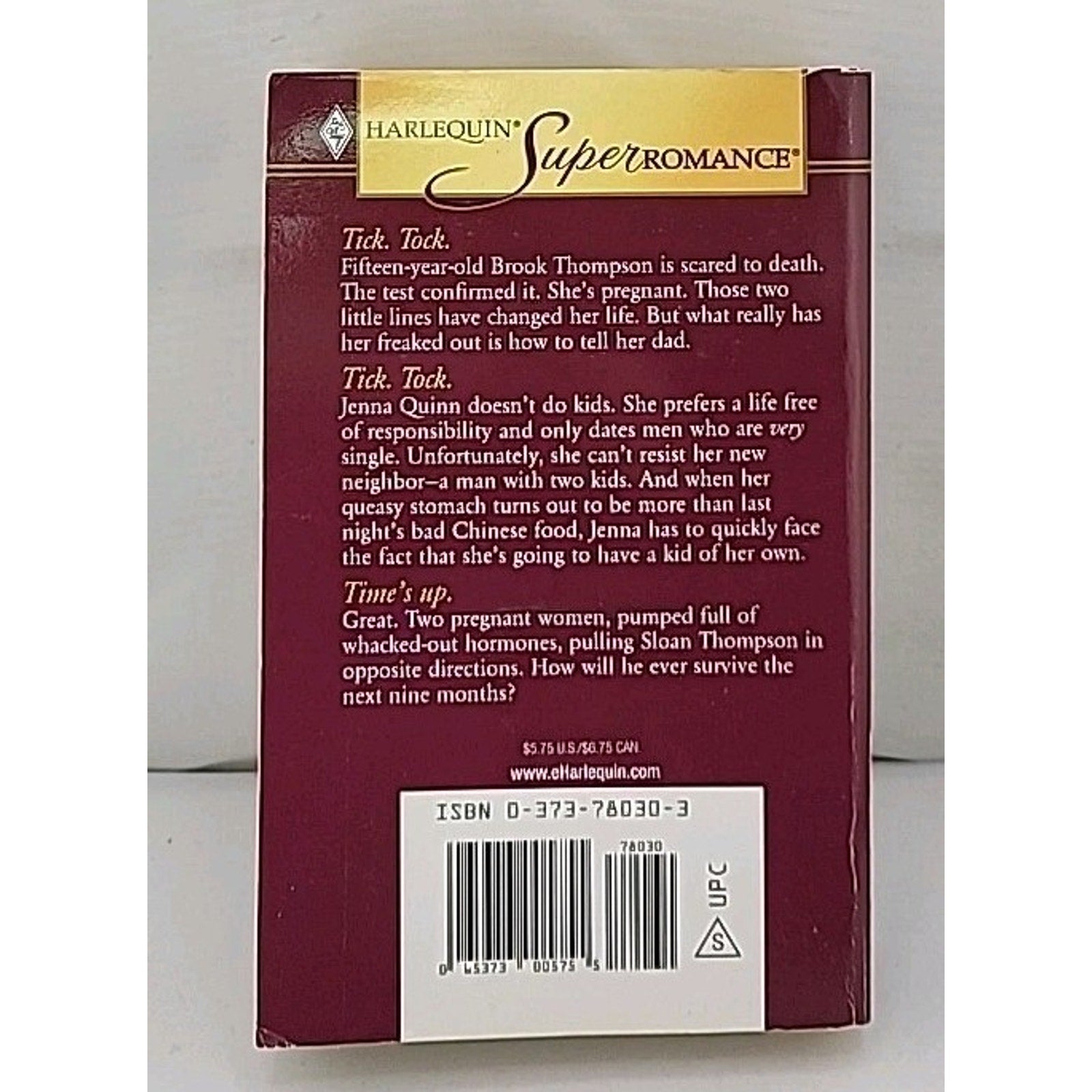 Pregnancy Test by Susan Gable (2005, Larger Print)