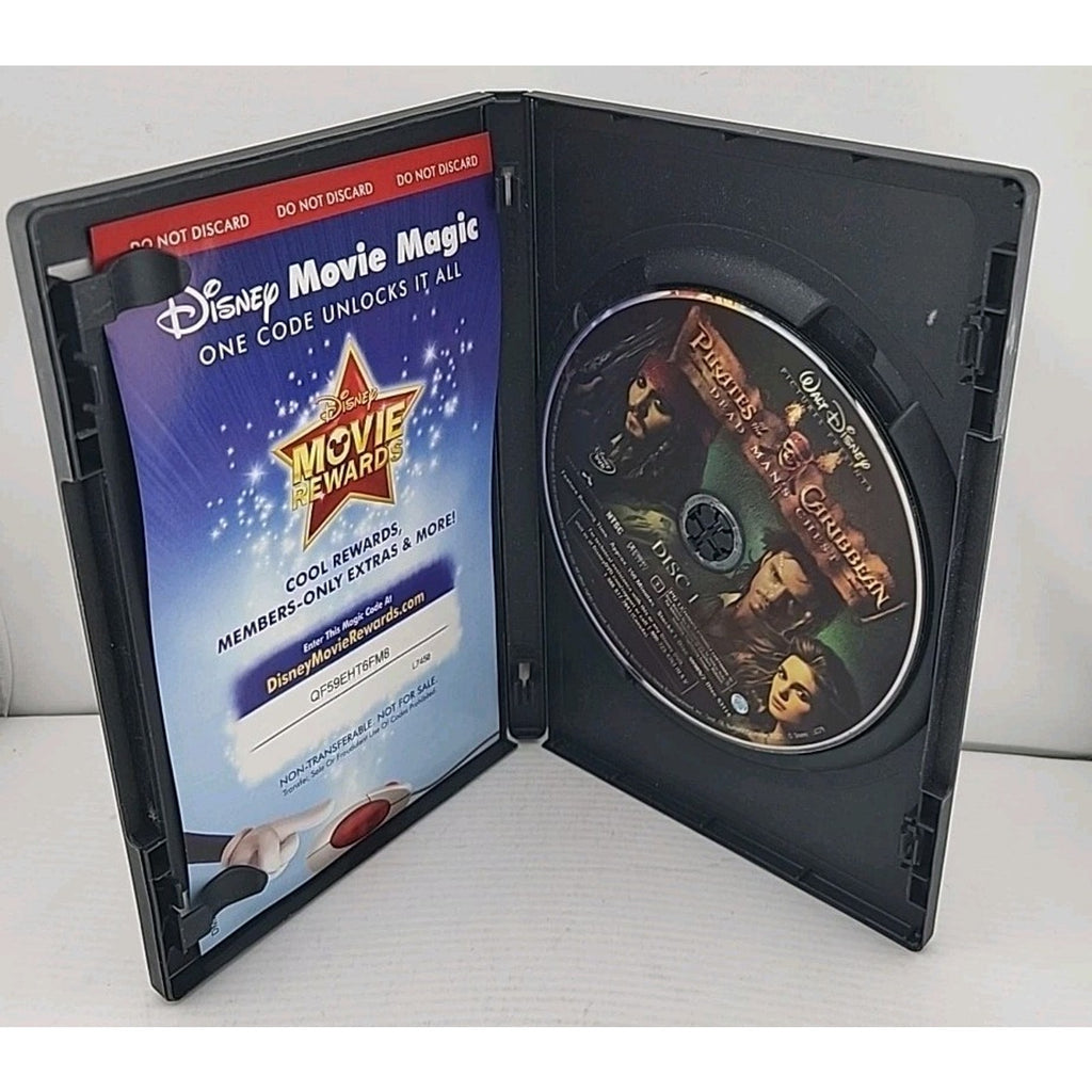 Pirates of the Caribbean: Dead Man's Chest (DVD, 2006)
