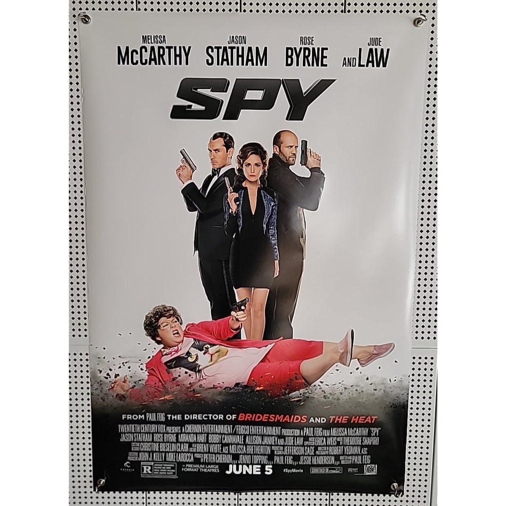 Spy 27x40 Movie Poster 2015 D/S