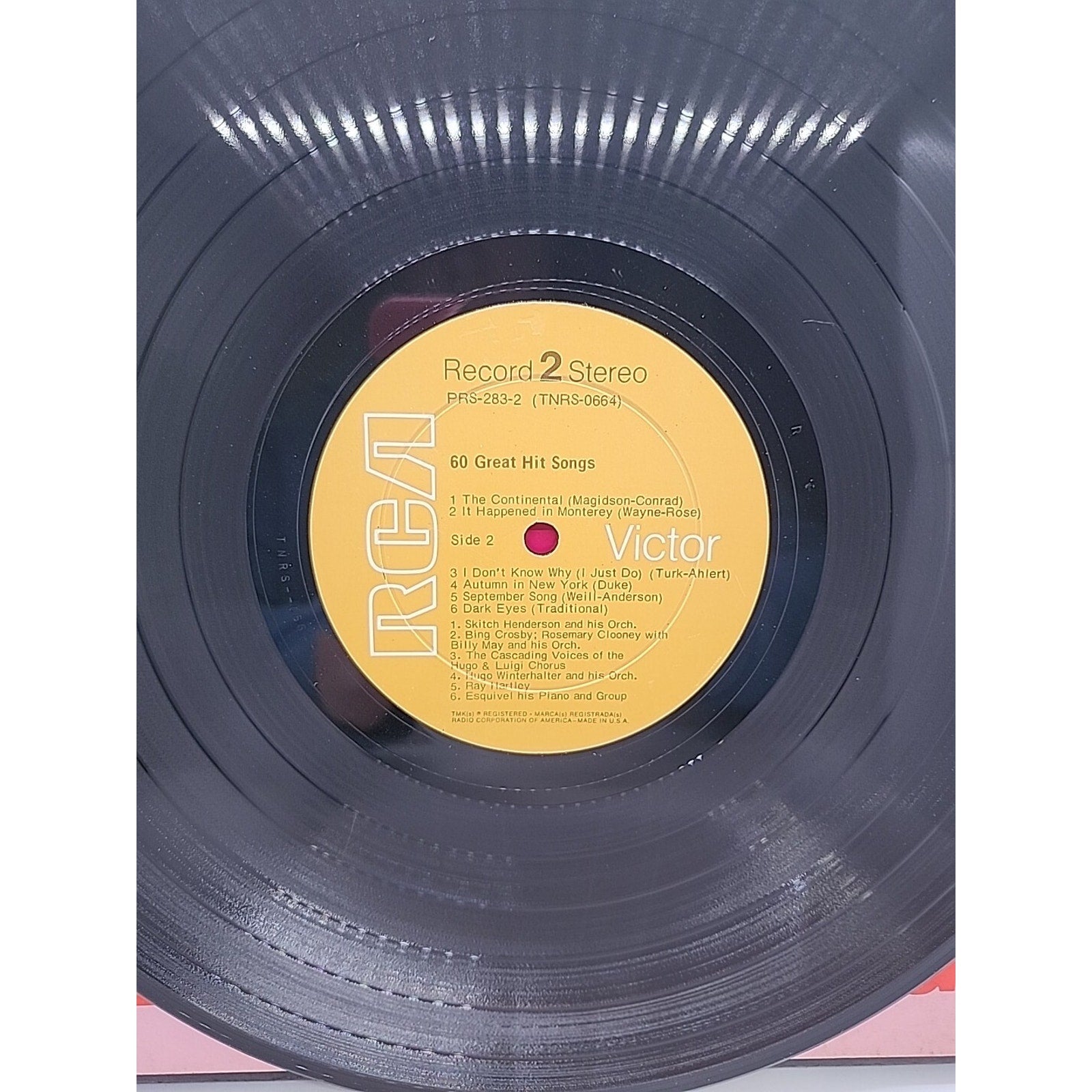 RCA Stereo - 60 Great Hit Songs Various Artists - PRS-283 (Record)
