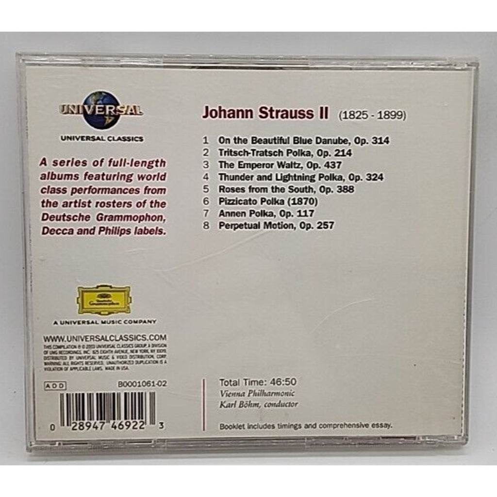 On the Beautiful Blue Danube/Trisch-Tratsch/& by R. Strauss (CD, 2003)
