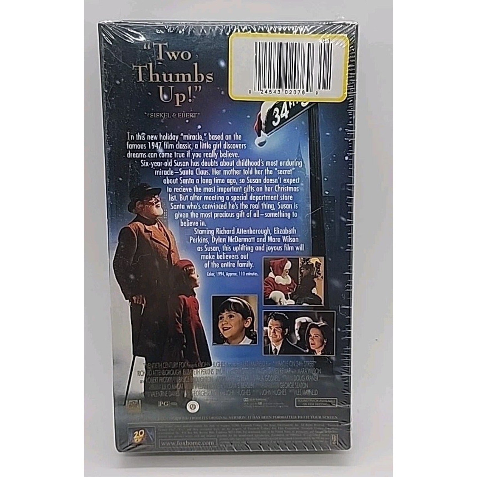 Miracle on 34th Street (VHS, 2004) *Brand New*
