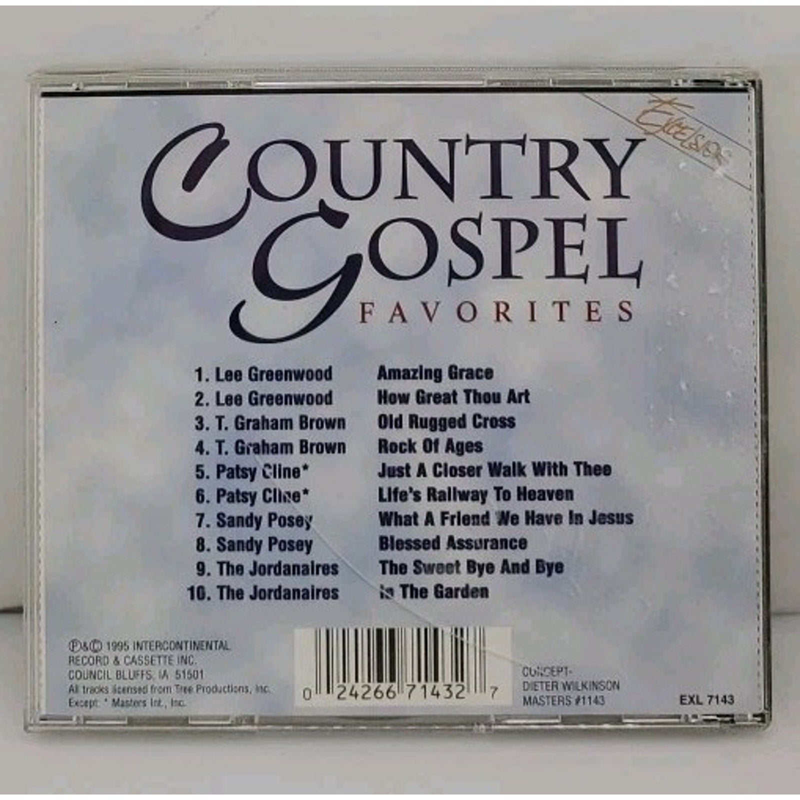 Country Gospel Favorites - Lee Greenwood, Patsy Cline (CD)