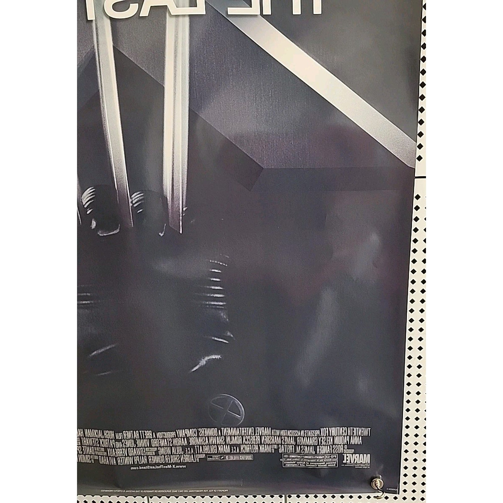 2006 One Sheet Movie Poster X-Men The Last Stand ~ DS 27x40