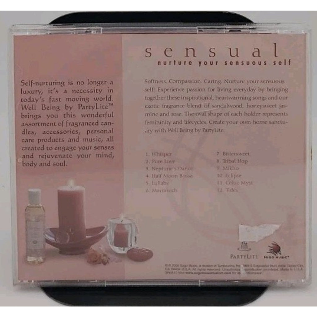 Sensual - Nurture Your Sensuous Self Well Being By Partylife (CD)