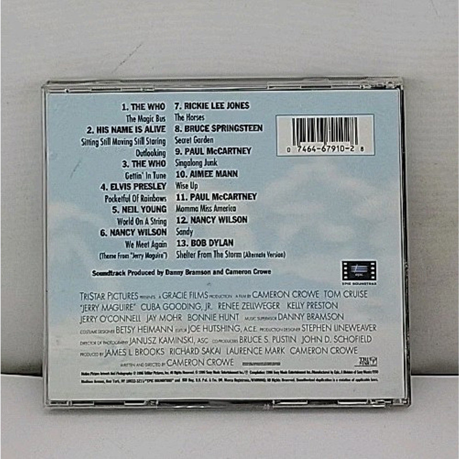 Soundtrack by Jerry Maguire / O.S.T. (CD, 1996)