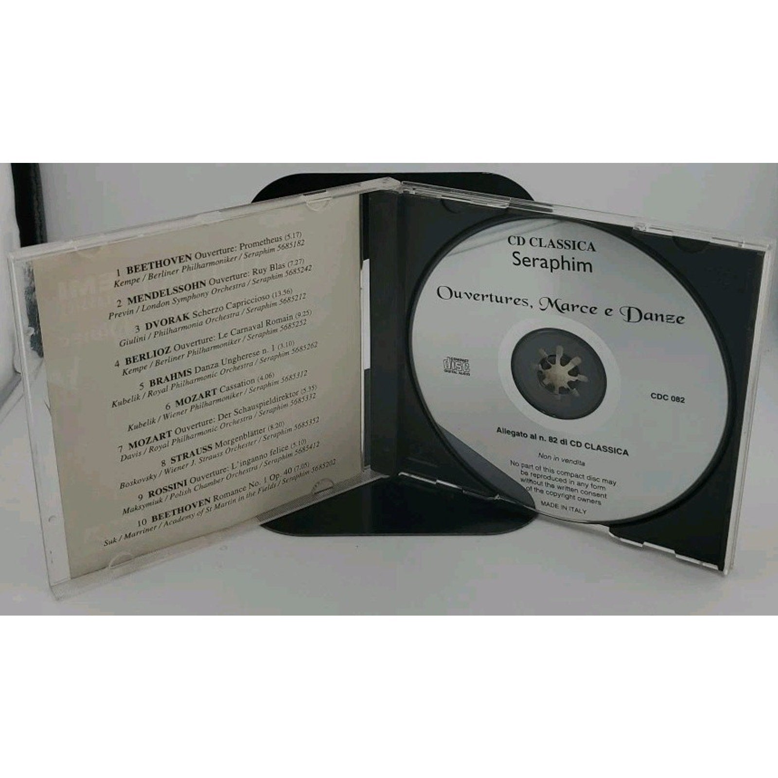 Seraphim - Ouvertures, Marce E Danze CD