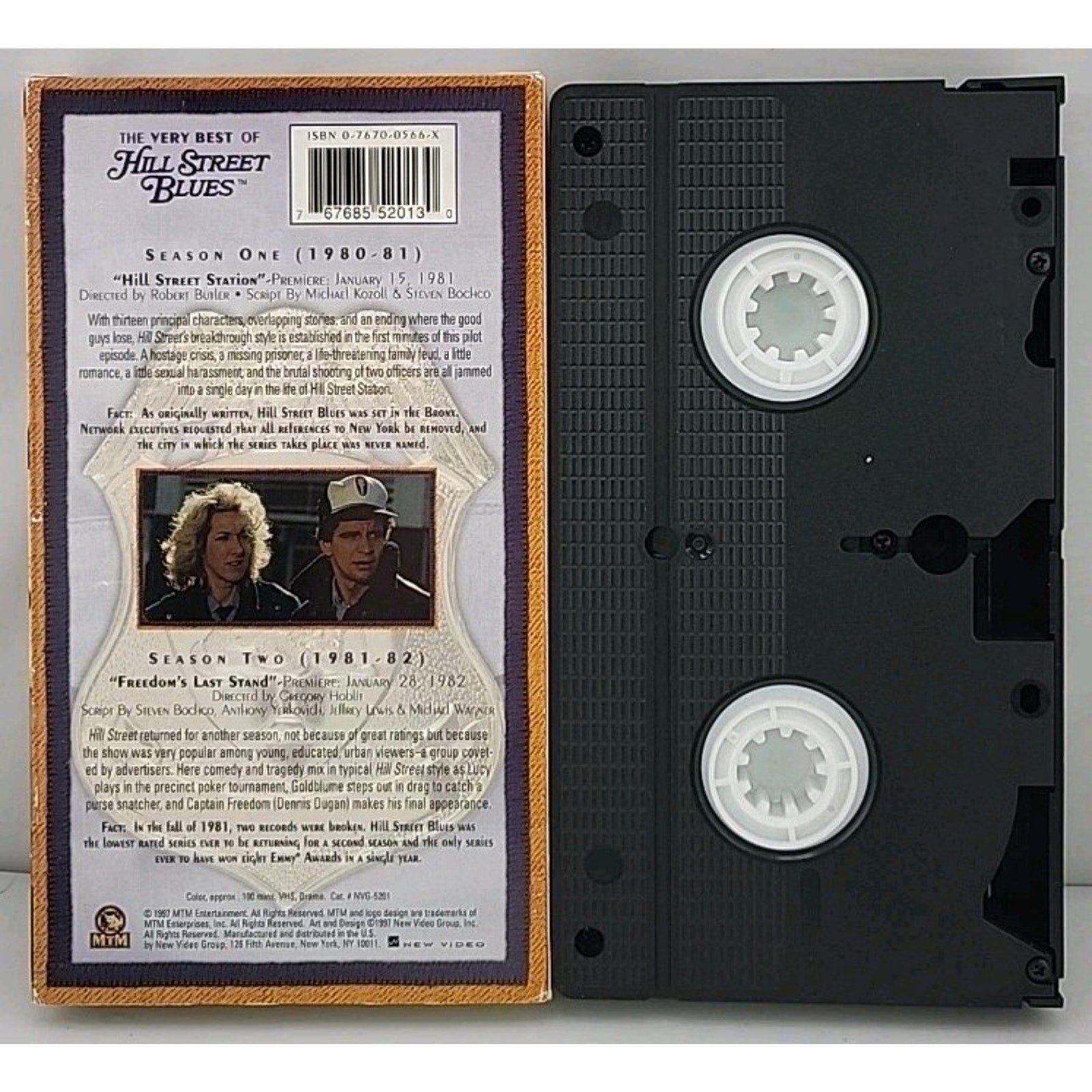 Hill Street Blues - The Very Best of (Boxed Set) (VHS, 1998, 4-Tape Set)