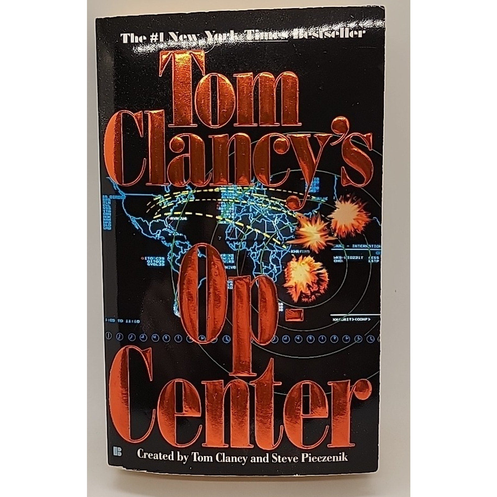 Op-Center 01 by Steve Pieczenik, Jeff Rovin and Tom Clancy (1995, Mass Market)
