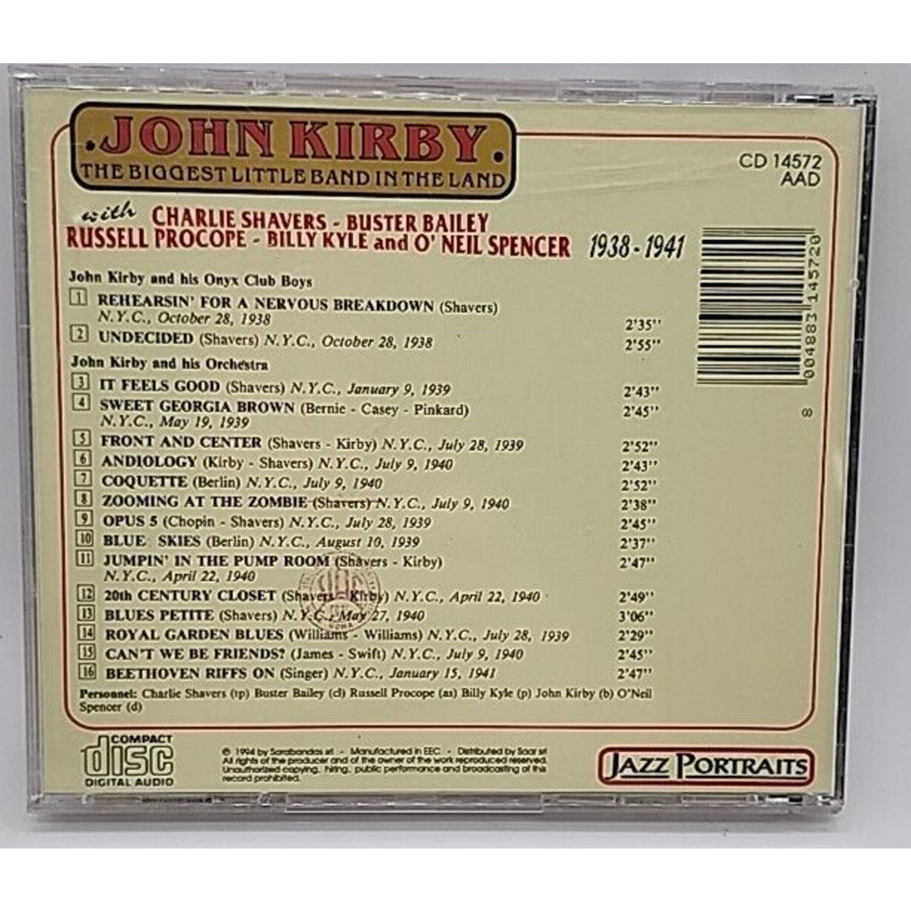 John Kirby - The Biggest Little Band In The Land 1938-41 - CD