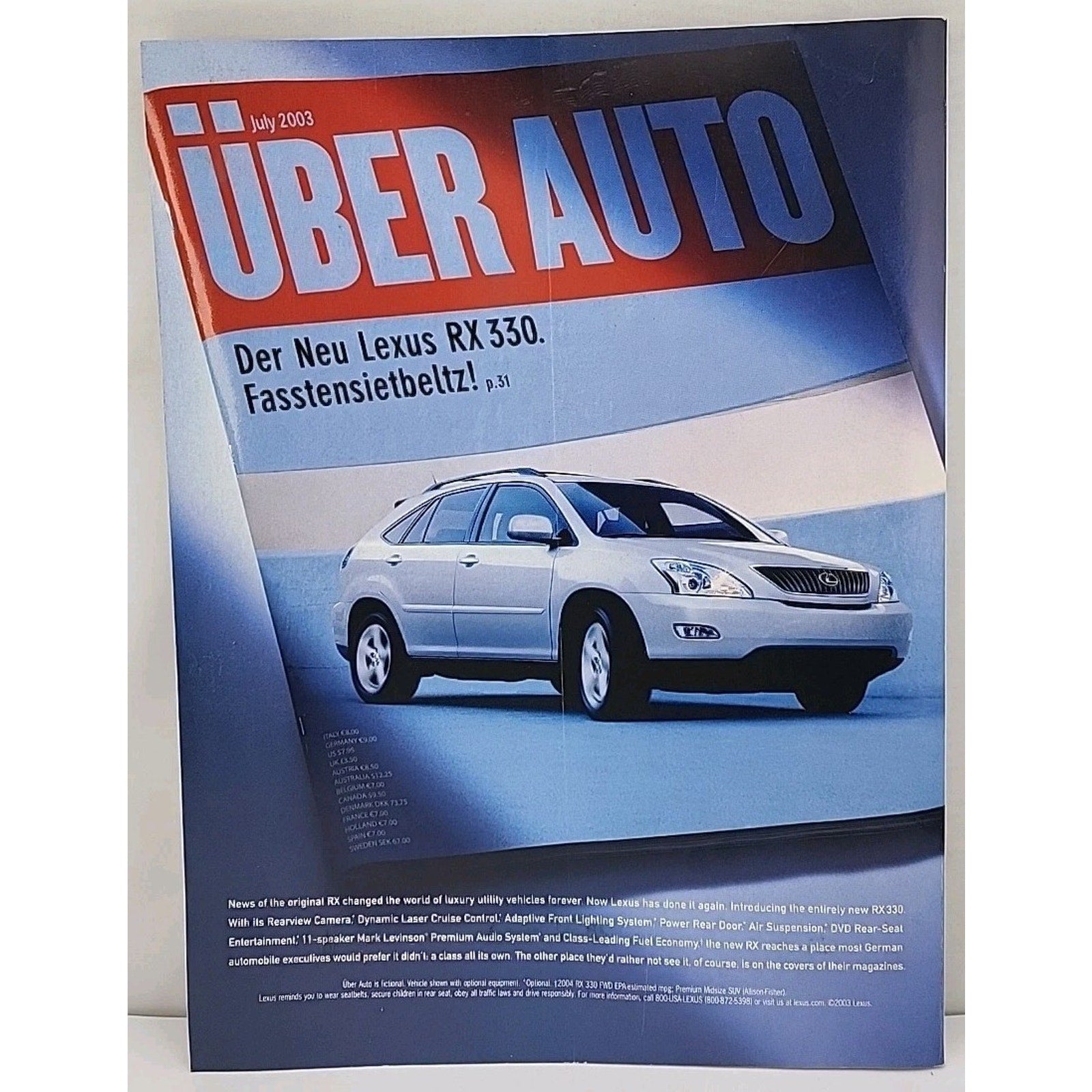 Car And Driver Magazine - July 2003 - Volume 49 Number 1